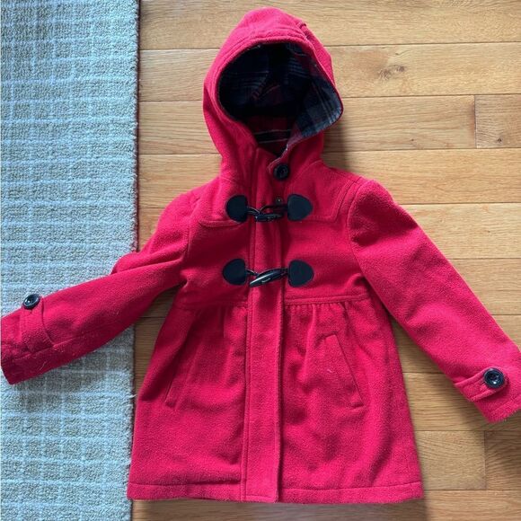 GIRLS CHAPS COAT JACKET SIZE 4T - Picture 1 of 4